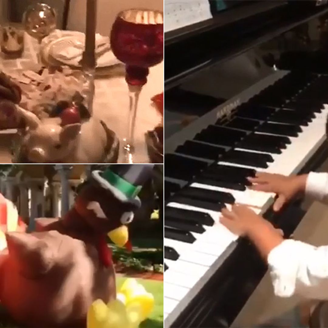 María José Suárez presume del talento musical de su hijo en su primer Acción de Gracias en Miami