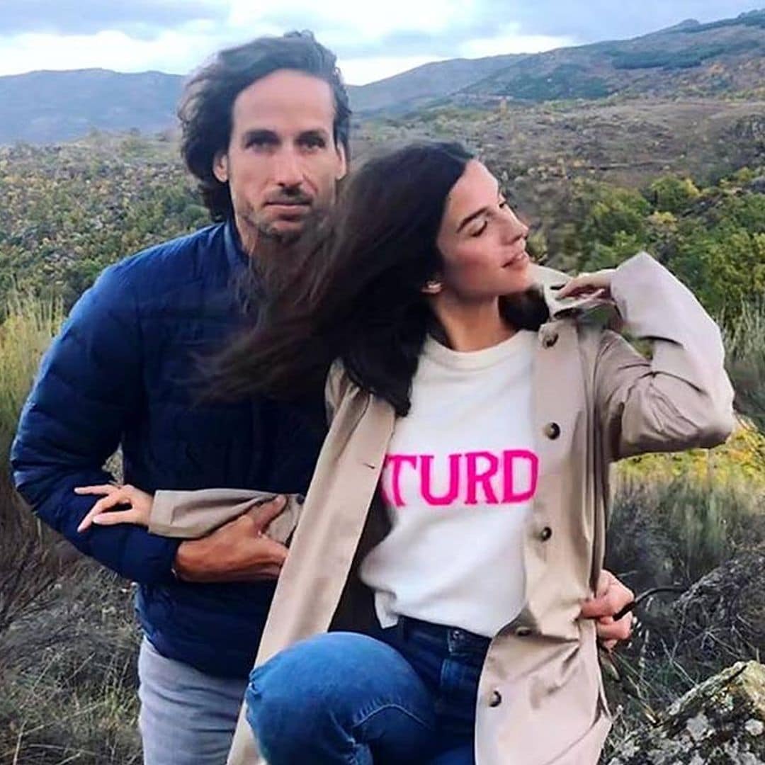 Sandra Gago y Feliciano López, desconexión en la naturaleza en la recta final del embarazo