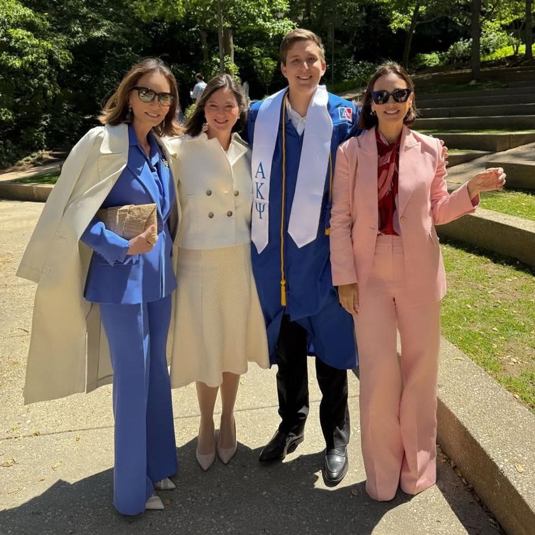 Isabel Preysler en la graduación de su nieto Alejandro