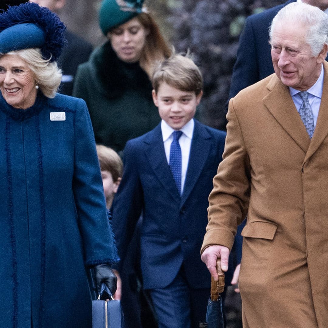 El príncipe George y los nietos de Camilla serán pajes en la coronación