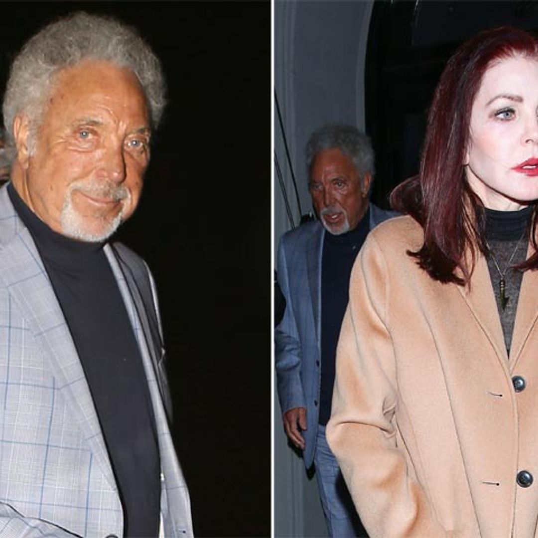 Tom Jones y Priscilla Presley... ¿pareja sorpresa?