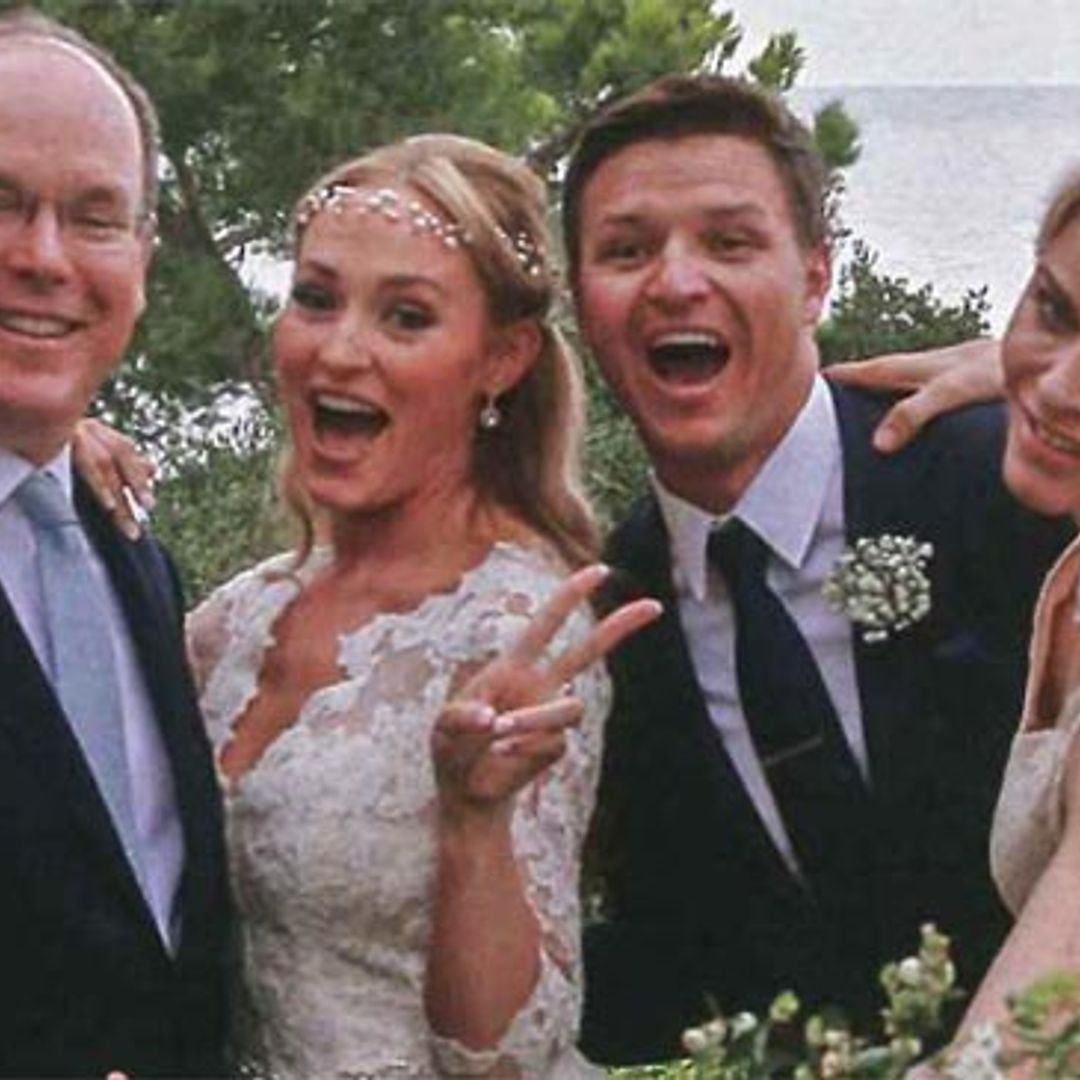 ¡HOLA! entra en exclusiva en la divertida y espectacular boda de Gareth, el hermano de la princesa Charlene de Mónaco
