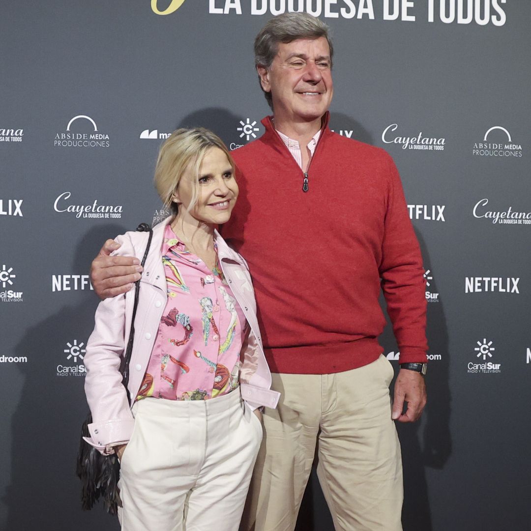 Cayetano Martinez de Irujo and Eugenia Martinez de Irujo durante el estreno de 'Cayetana, La Duquesa de todos' 