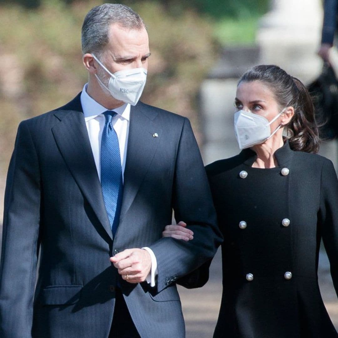 Los Reyes, inseparables y de palacio en palacio en una semana muy diferente