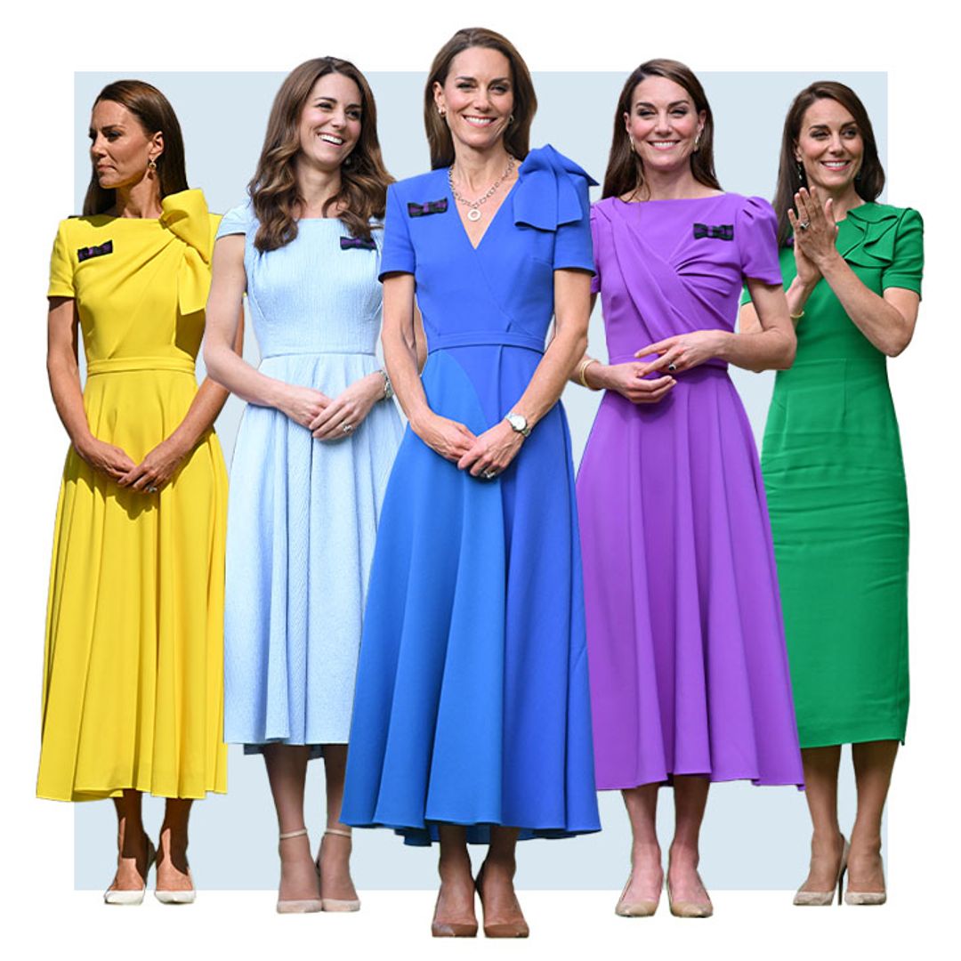 El pantone de Kate Middleton cada verano: una princesa que adora los looks de colores