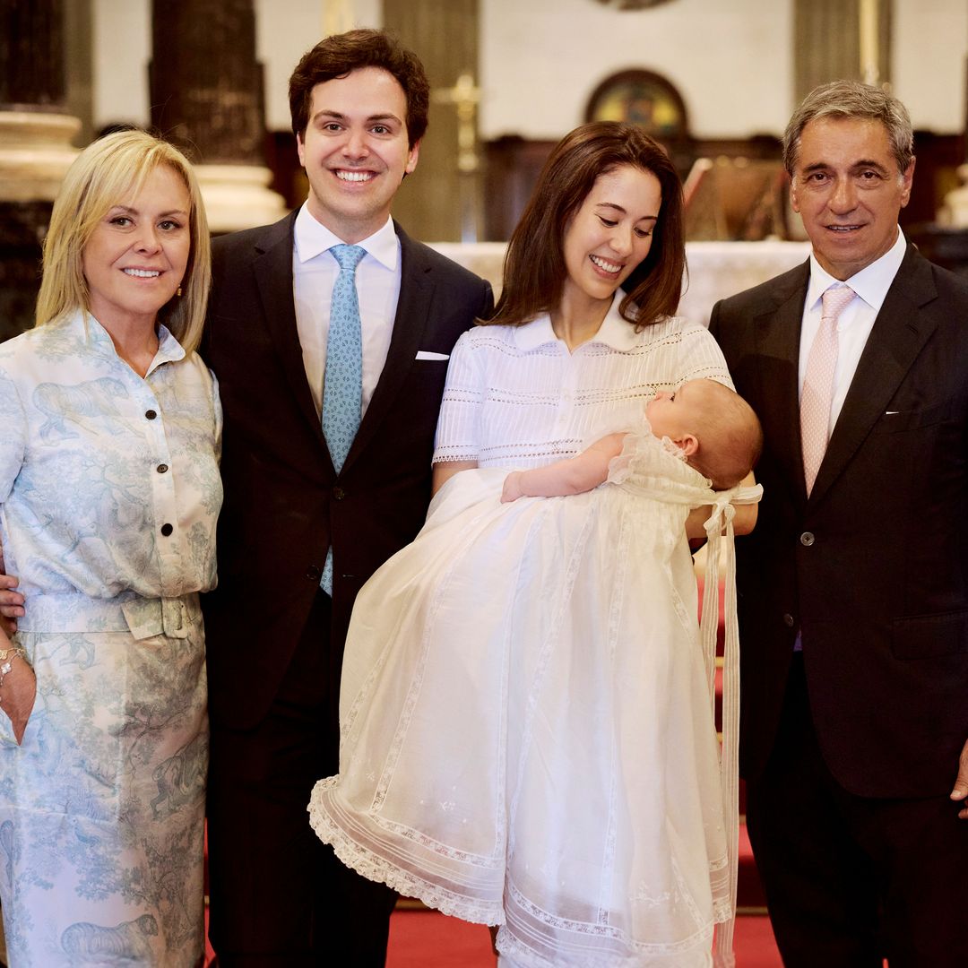 Daniel Clará y Anne-Marie Colling nos invitan al bautizo de su hija, Chloé