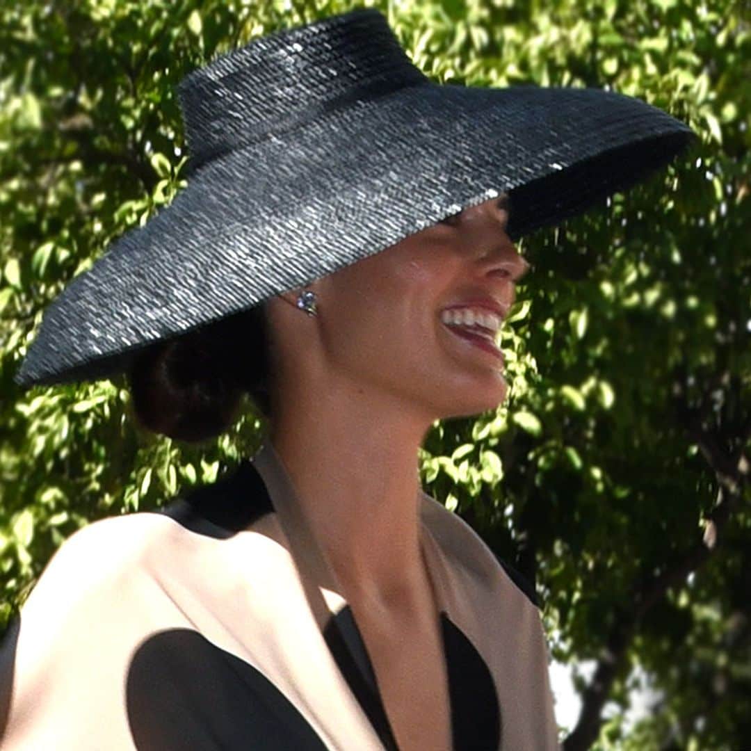 Sofía Palazuelo, la invitada más elegante en Jerez con un vestido-caftán y pamela de rafia
