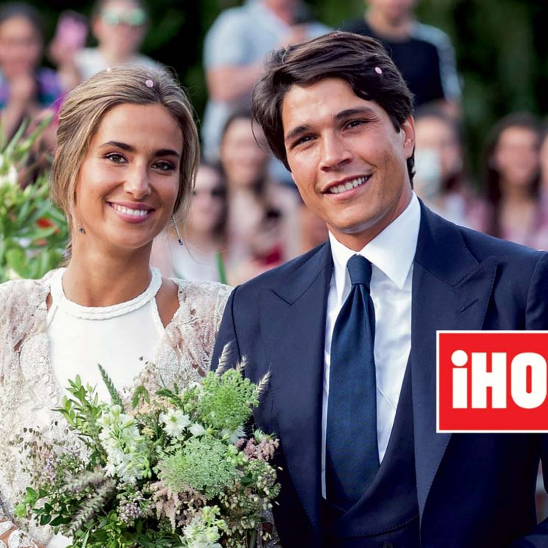 Exclusiva en ¡HOLA!, la romántica y divertida boda de María Pombo