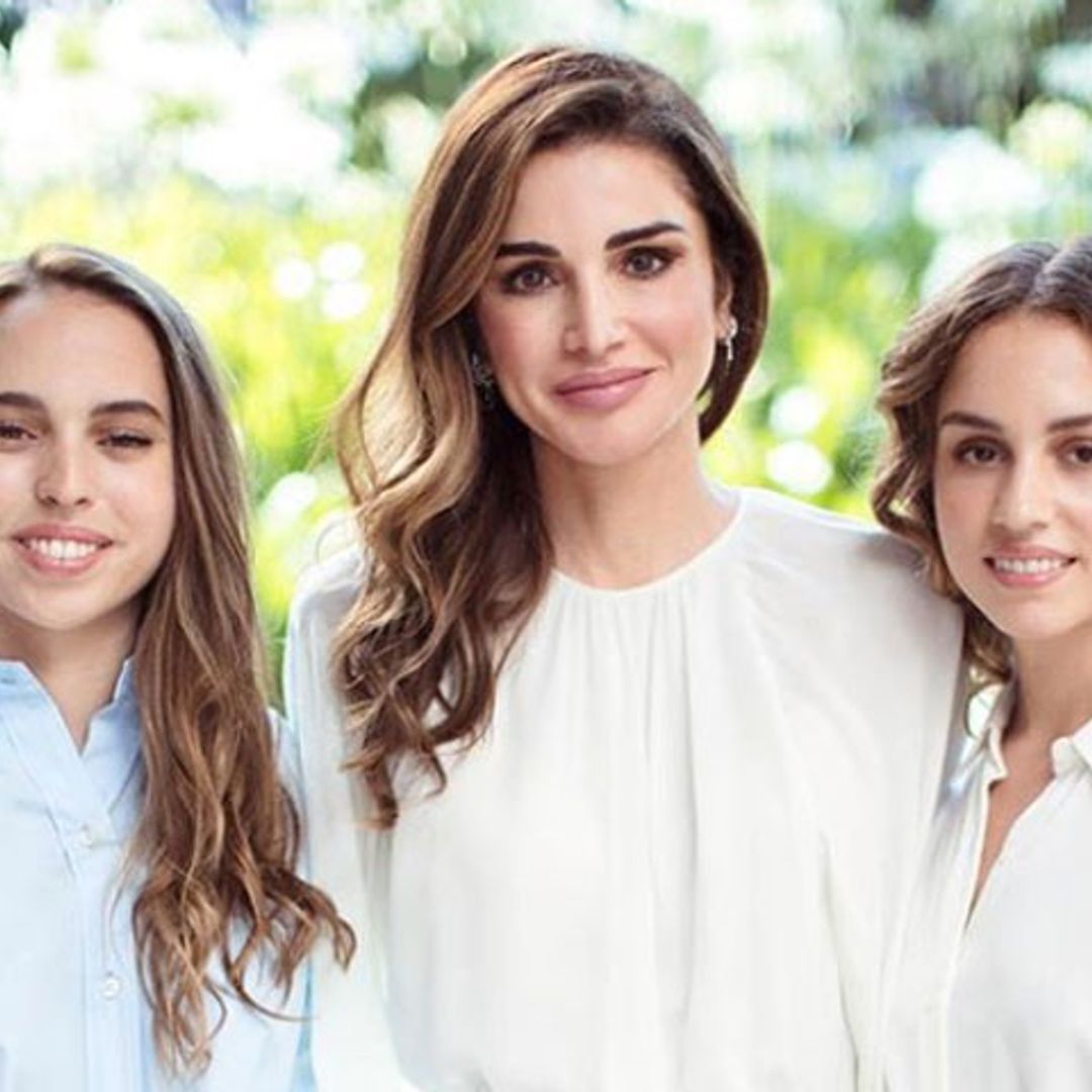Rania de Jordania presume de sus hijas Iman y Salma, que celebran sus respectivos cumpleaños