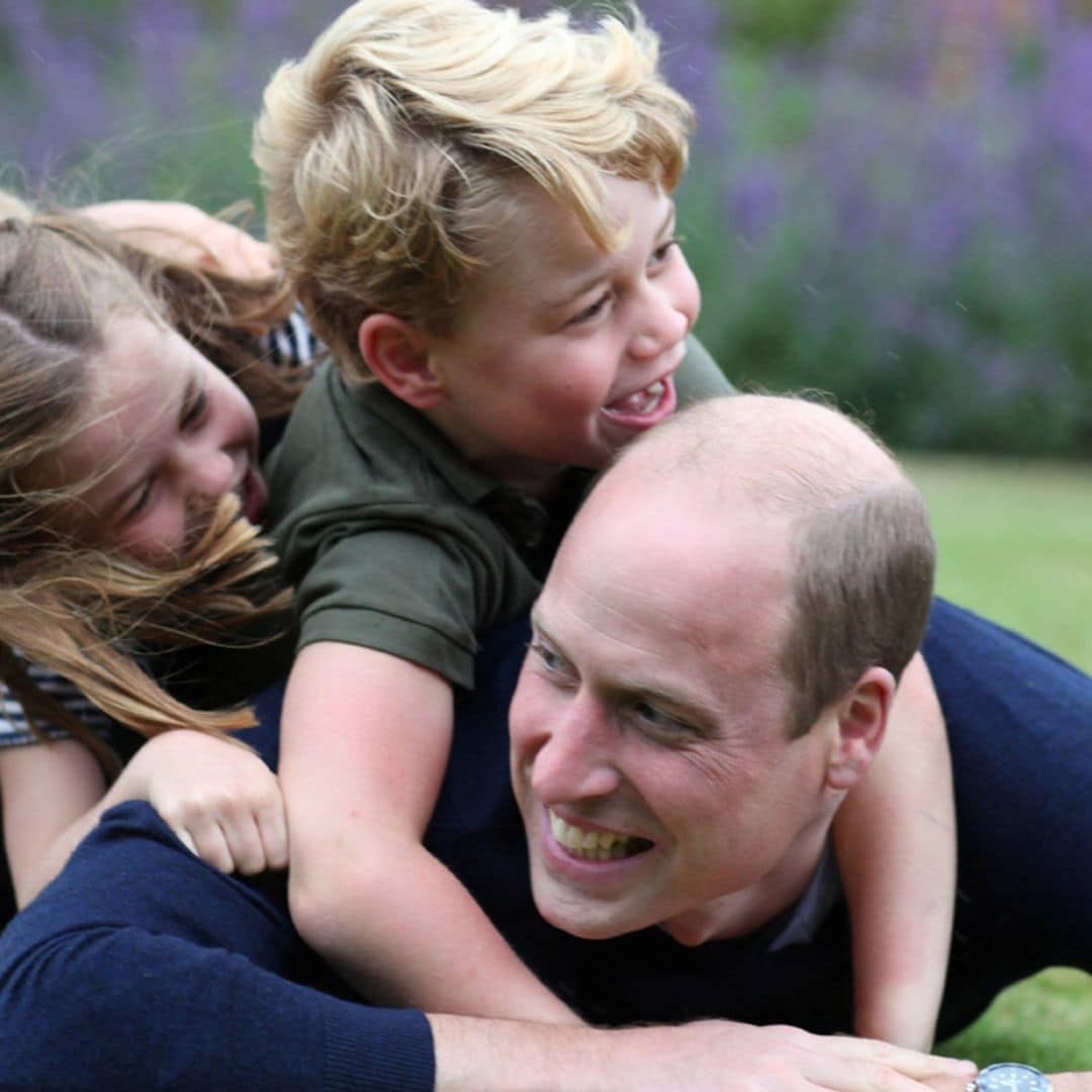 Las imágenes nunca vistas de George, Charlotte y Louis de Cambridge