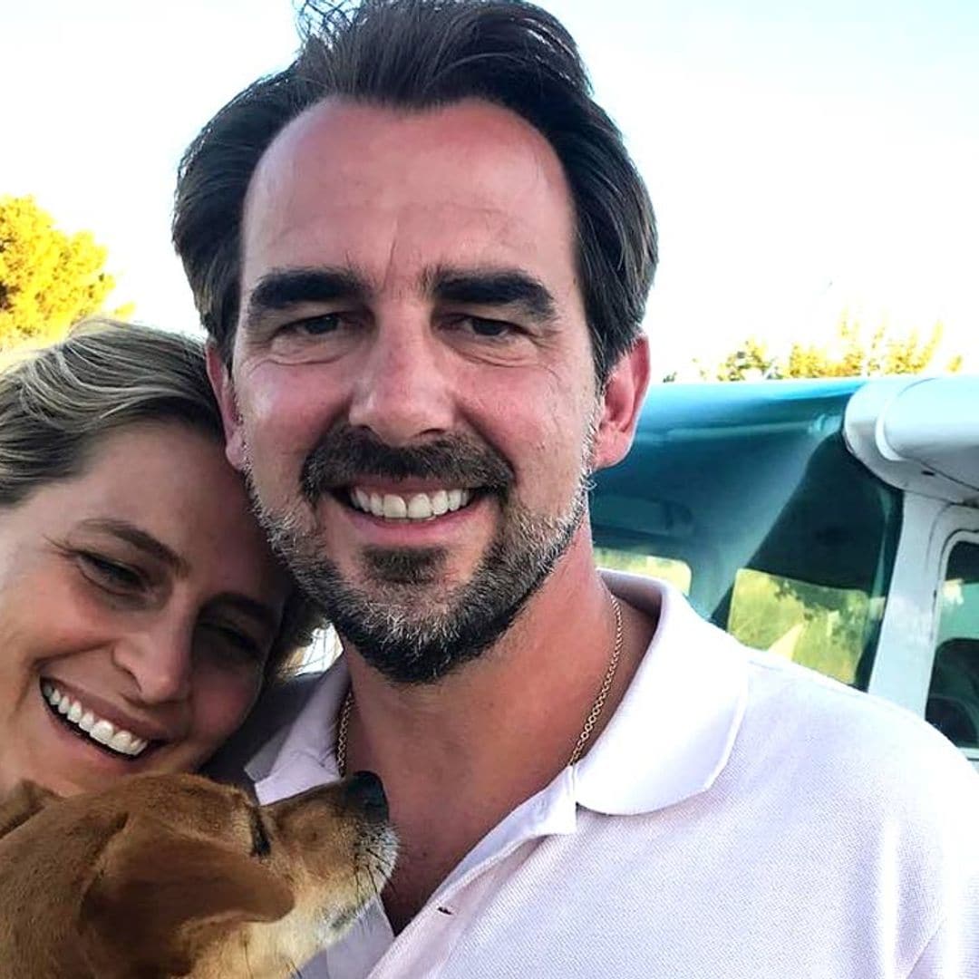 ¡Un mecánico improvisado! Tatiana Blatnik muestra divertida el último aprieto de Nicolás de Grecia