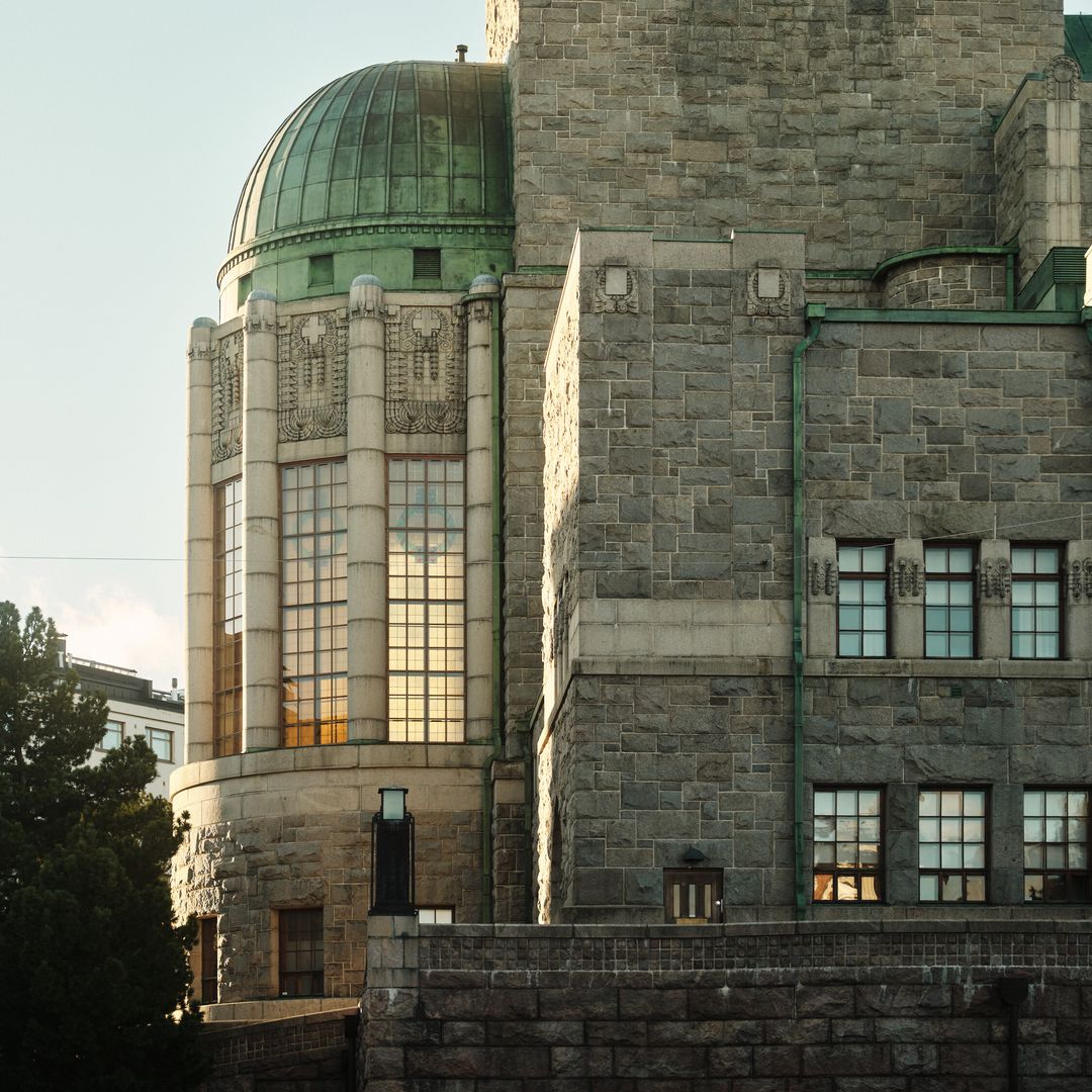 Edifico Art Nouveau en el barrio de Kallio, Helsinki