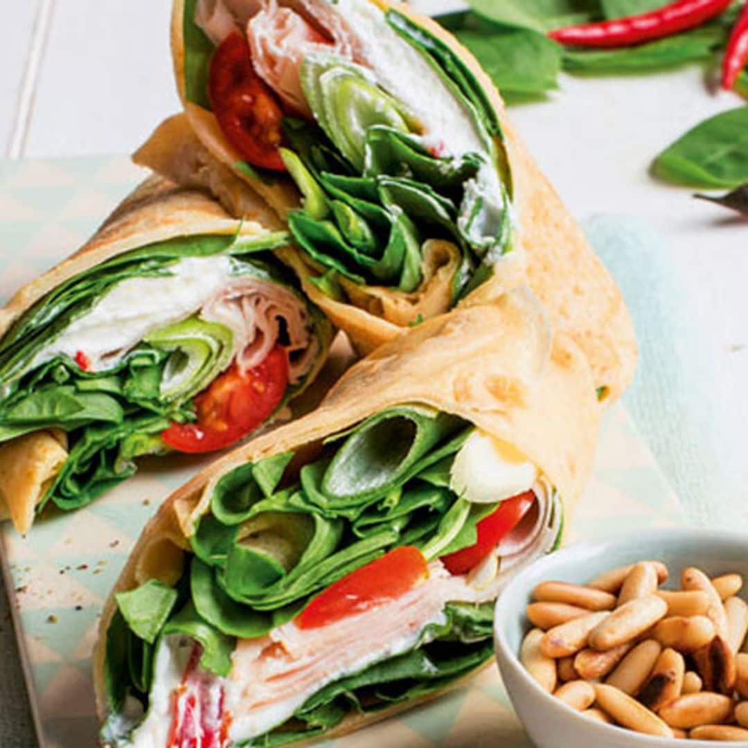 Recetas fáciles de 'wraps' para disfrutar en cualquier lugar