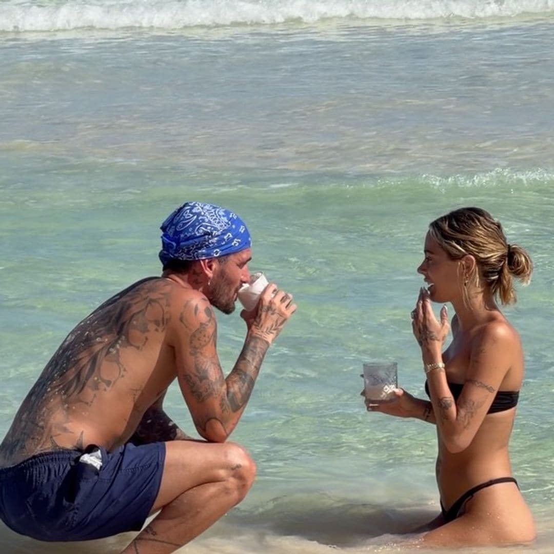 Tini Stoessel y Rodrigo de Paul presumen cuerpazo en sus vacaciones en Tulum