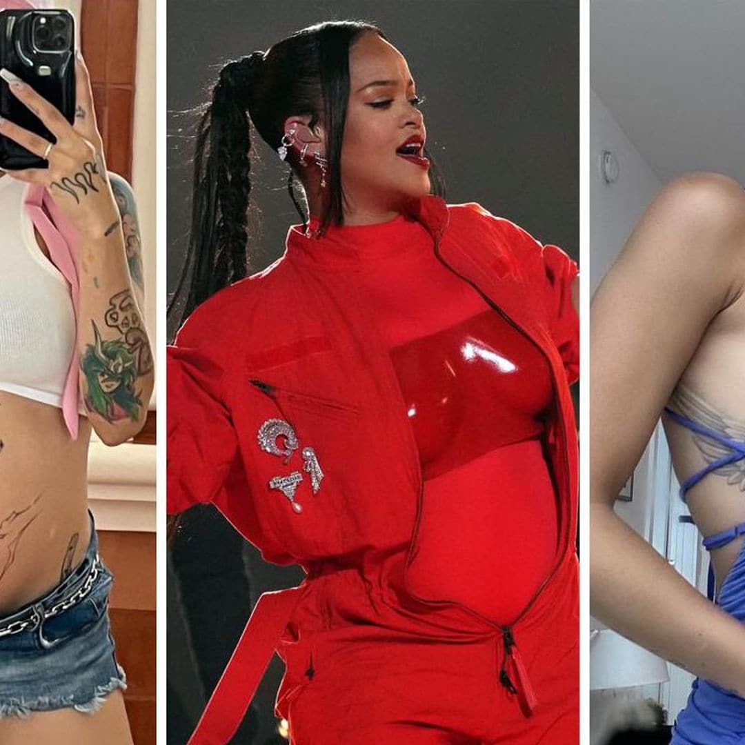 Cazzu, Rihanna, Daniela Ospina: Famosas que están a nada de recibir a la cigüeña