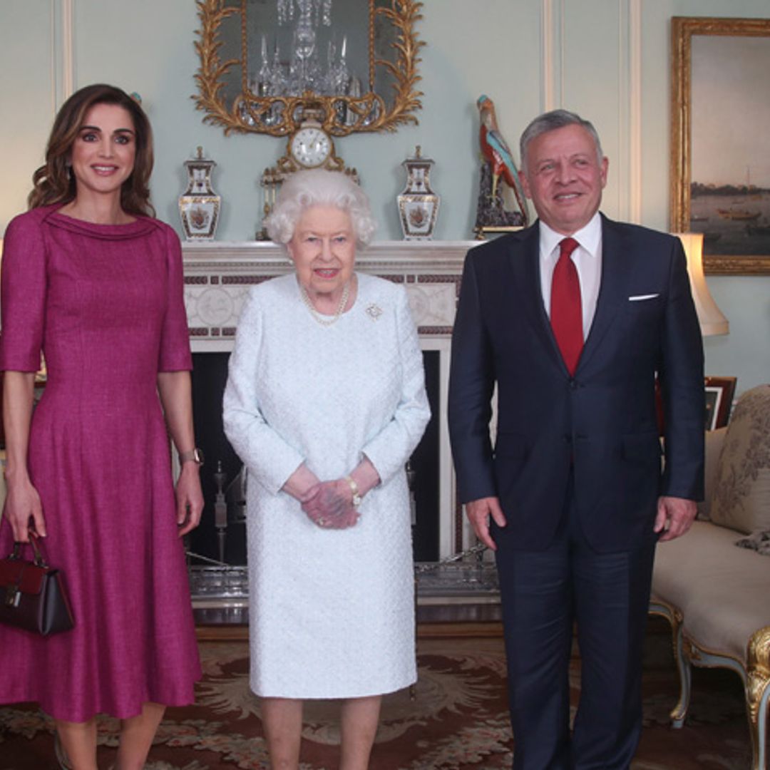 Doña Letizia, 'invitada inesperada' en el encuentro entre Isabel II y Rania de Jordania