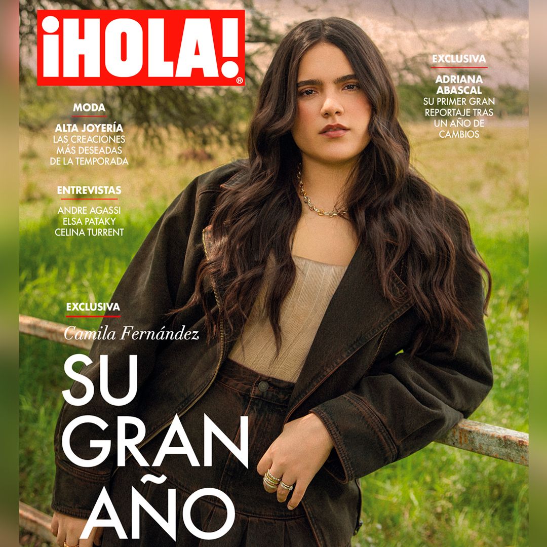 En ¡HOLA!, Camila Fernández: un año de éxitos y nuevas ilusiones