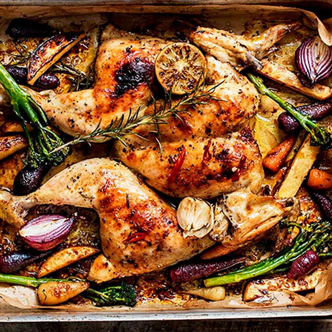 10 recetas deliciosas de pollo al horno y 5 guarniciones y postres (para hacer al mismo tiempo)