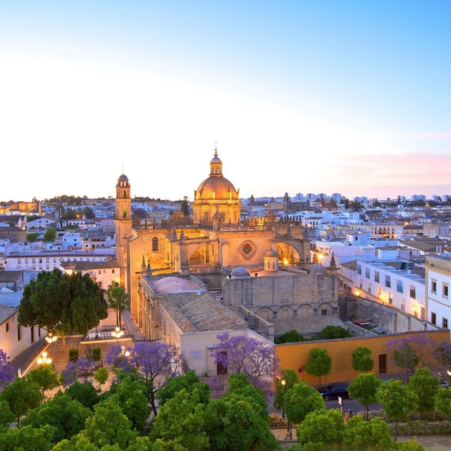 Catedral y panorámica de Jerez de la Frontera, Cádiz