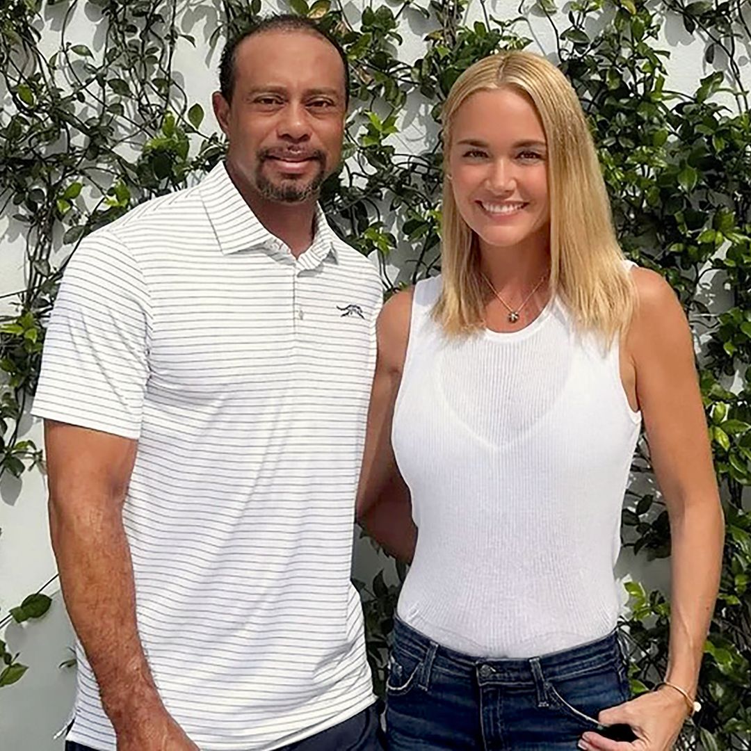 Trump junto al golfista Tiger Woods