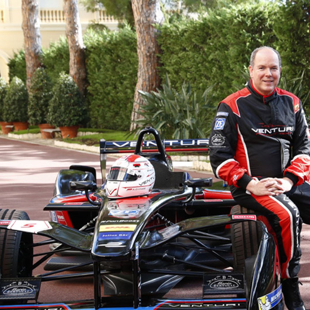 Alberto de Mónaco, piloto de carreras por un día