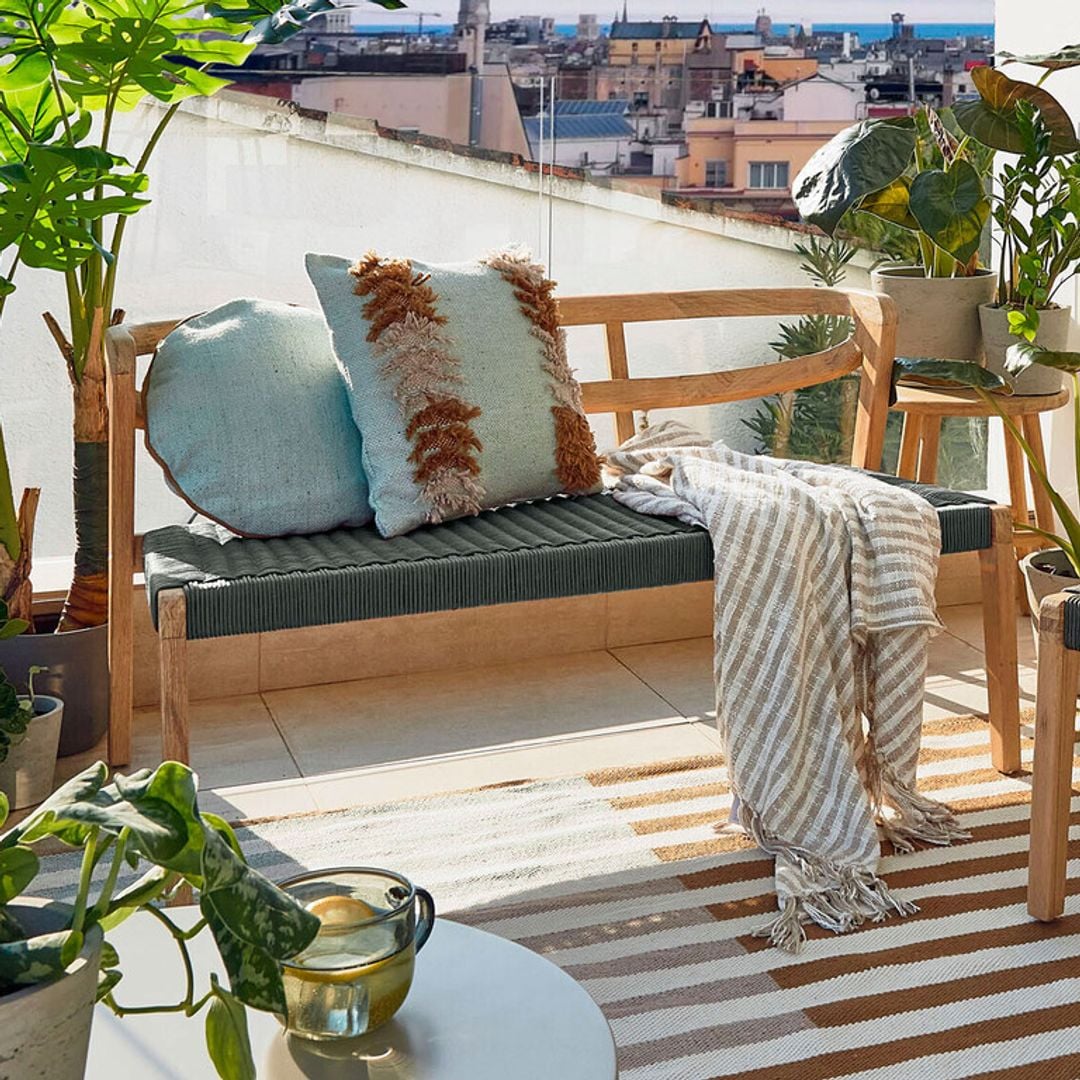 7 muebles de terraza para crear un ambiente exterior bonito y único