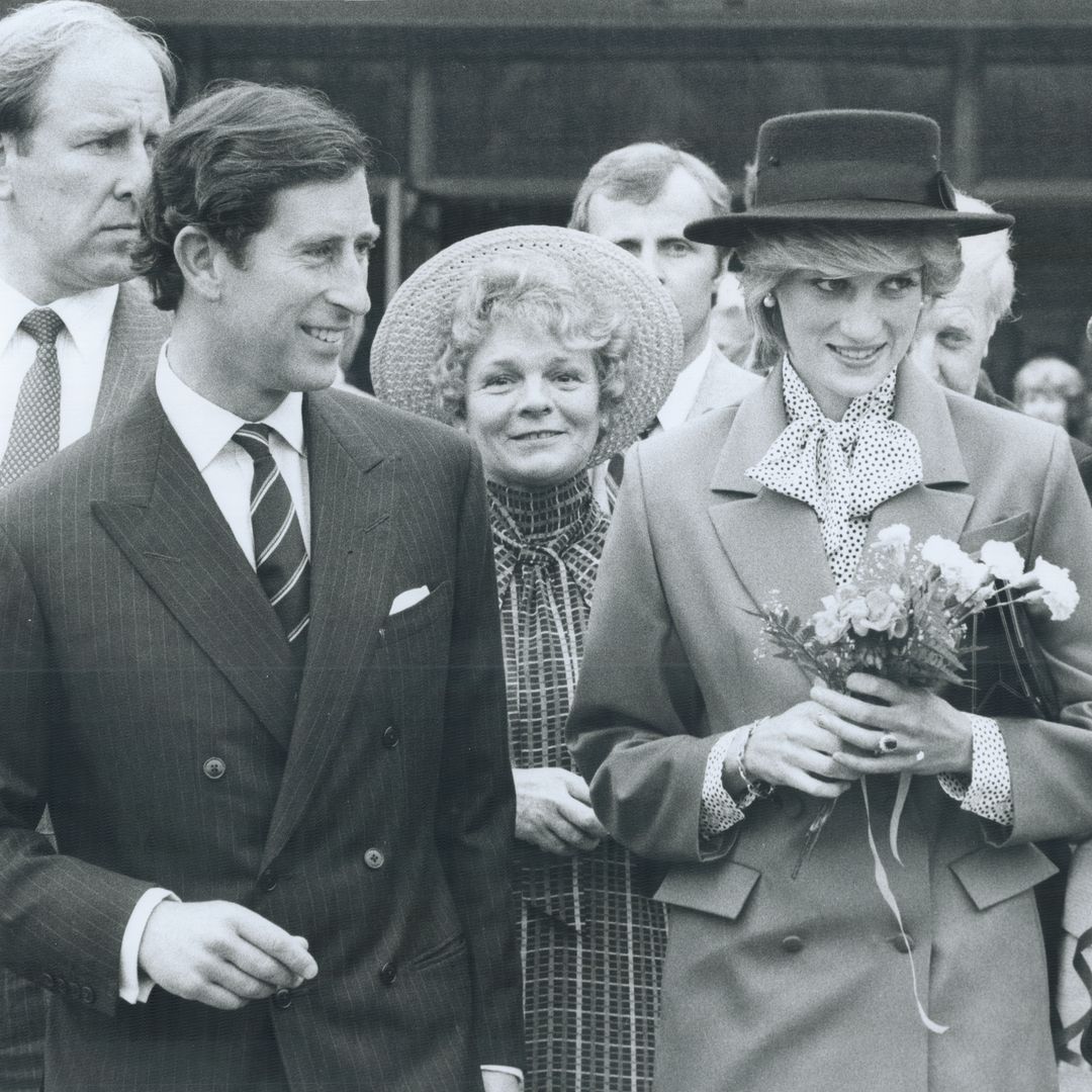 Carlos y Diana en Canadá en 1983