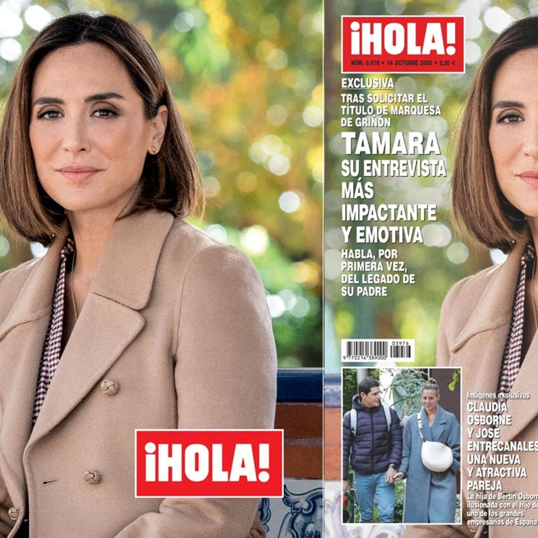 Exclusiva en ¡HOLA!: Tamara Falcó, su entrevista más impactante y emotiva