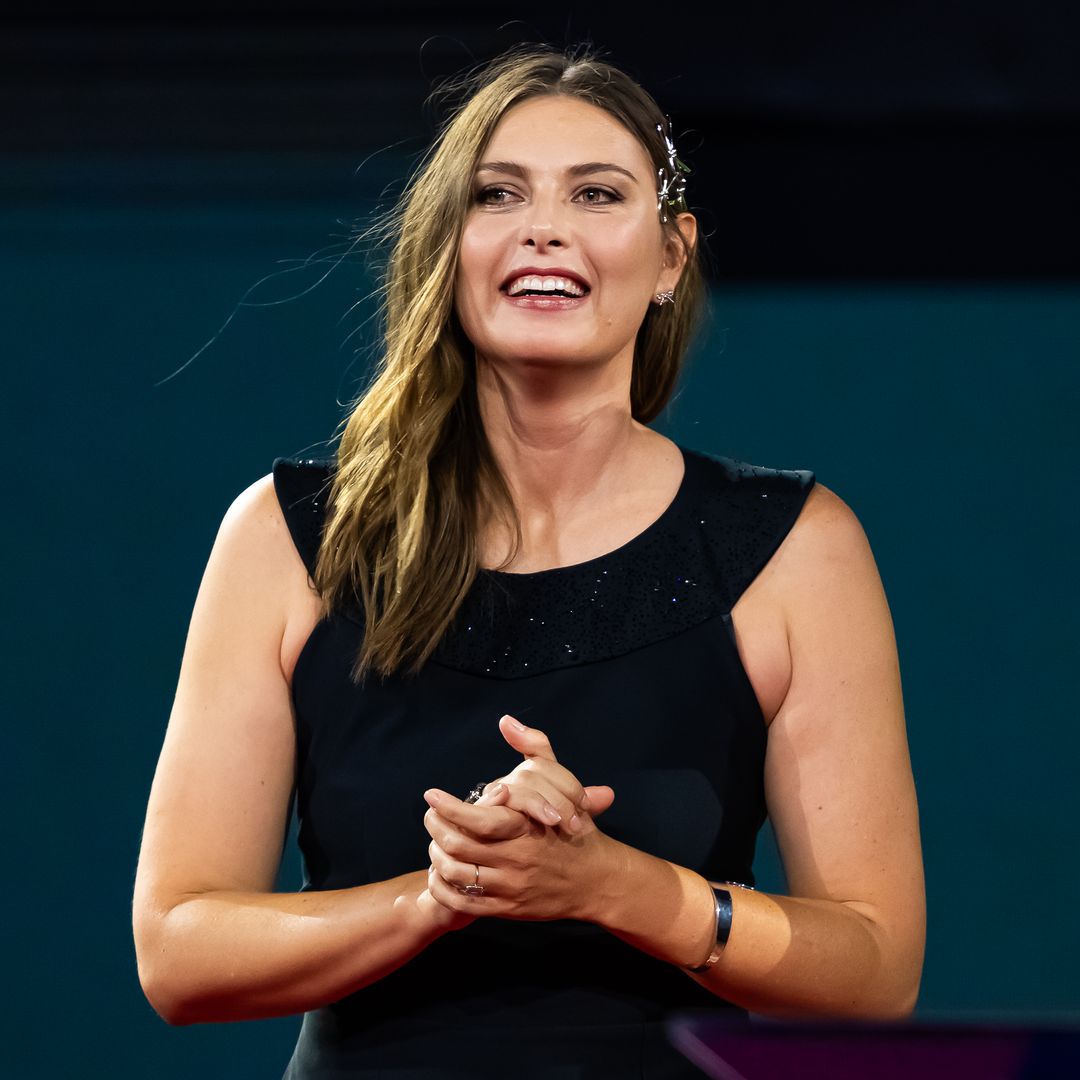 Maria Sharapova lleva un vestido inspirado en Audrey Hepburn