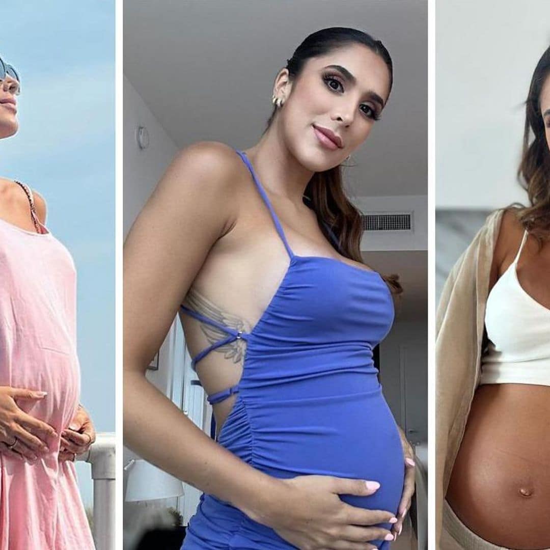 Las fotos más lindas del embarazo de Daniela Ospina