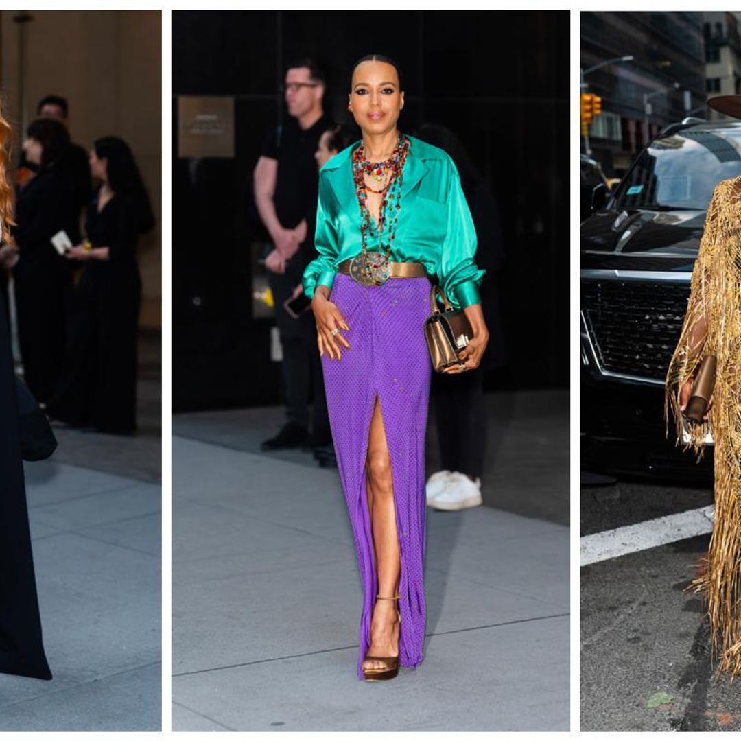 Jessica Chastain y Kerry Washington en el ‘front row’ del desfile de Ralph Lauren en Nueva York