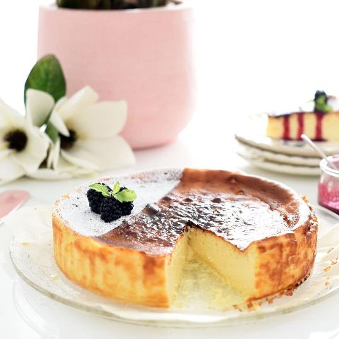 Tarta de queso estilo 'La Viña' con Thermomix