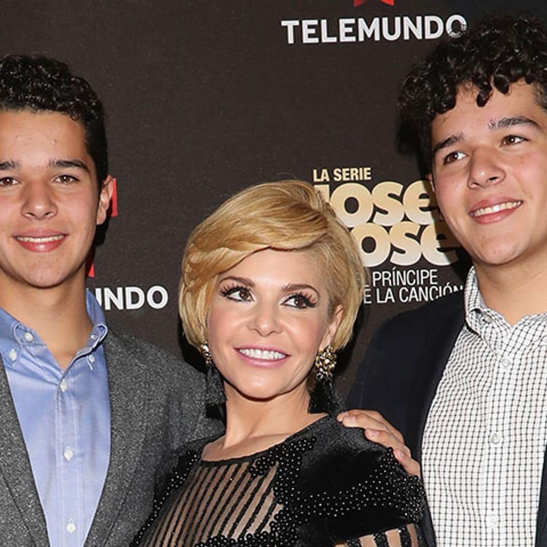 Los Santamarina y los Cantoral, unidos por la graduación de Eduardo, hijo de Itatí