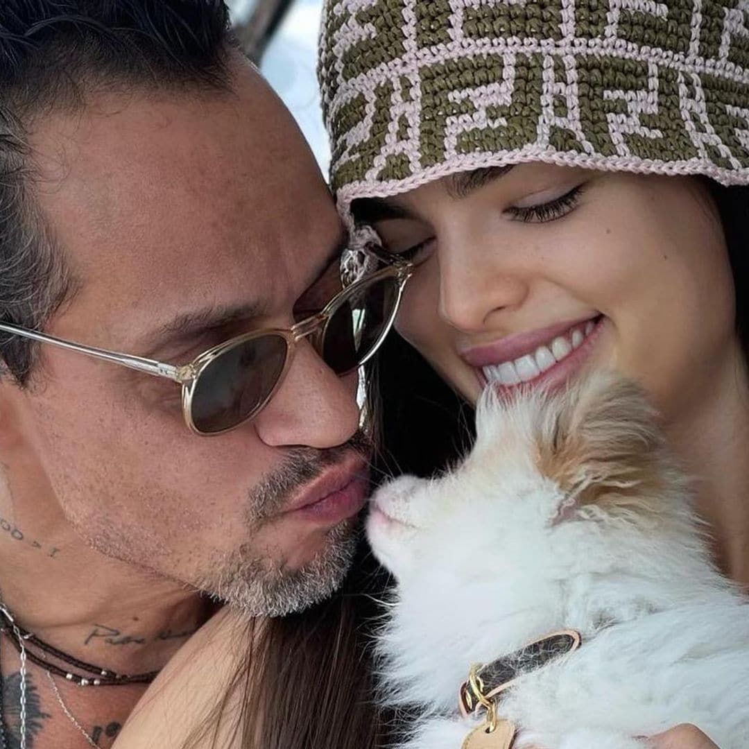 Marc Anthony disfruta de sus vacaciones con Nadia Ferreira y la familia de esta en República Dominicana