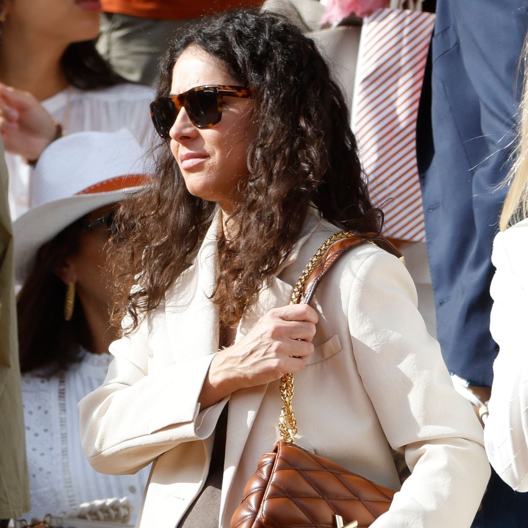 Mery Perelló, una futura mamá impecable en la despedida de Rafa Nadal: su armario, al detalle