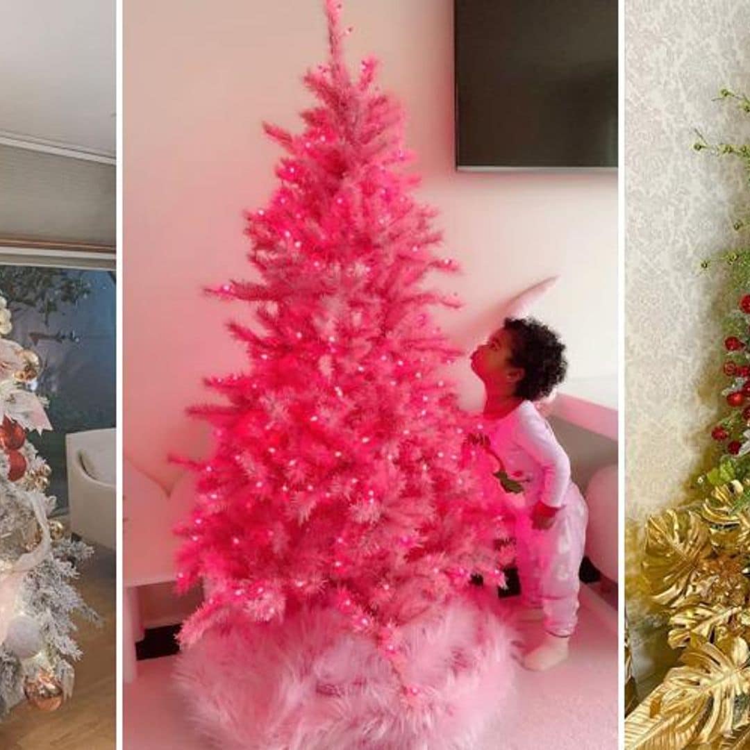 Los increíbles árboles de Navidad de los famosos