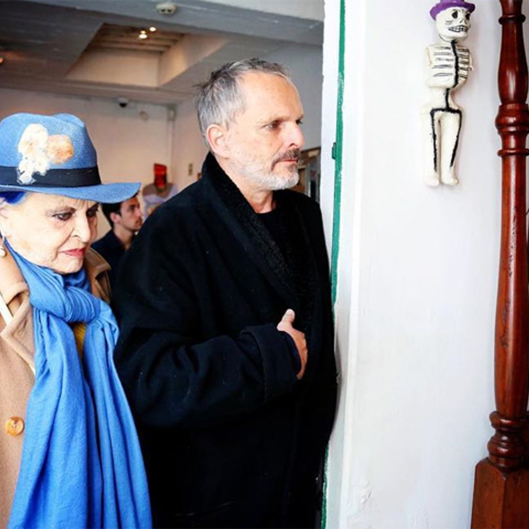 Miguel Bosé se apoya en su madre tras su año más complicado