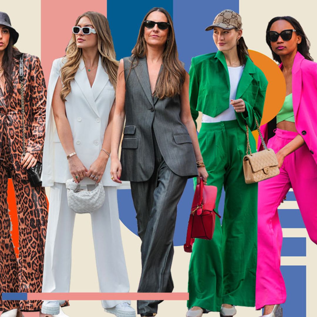 Apúntate al traje cuando busques un look especial y cómodo en la nueva temporada
