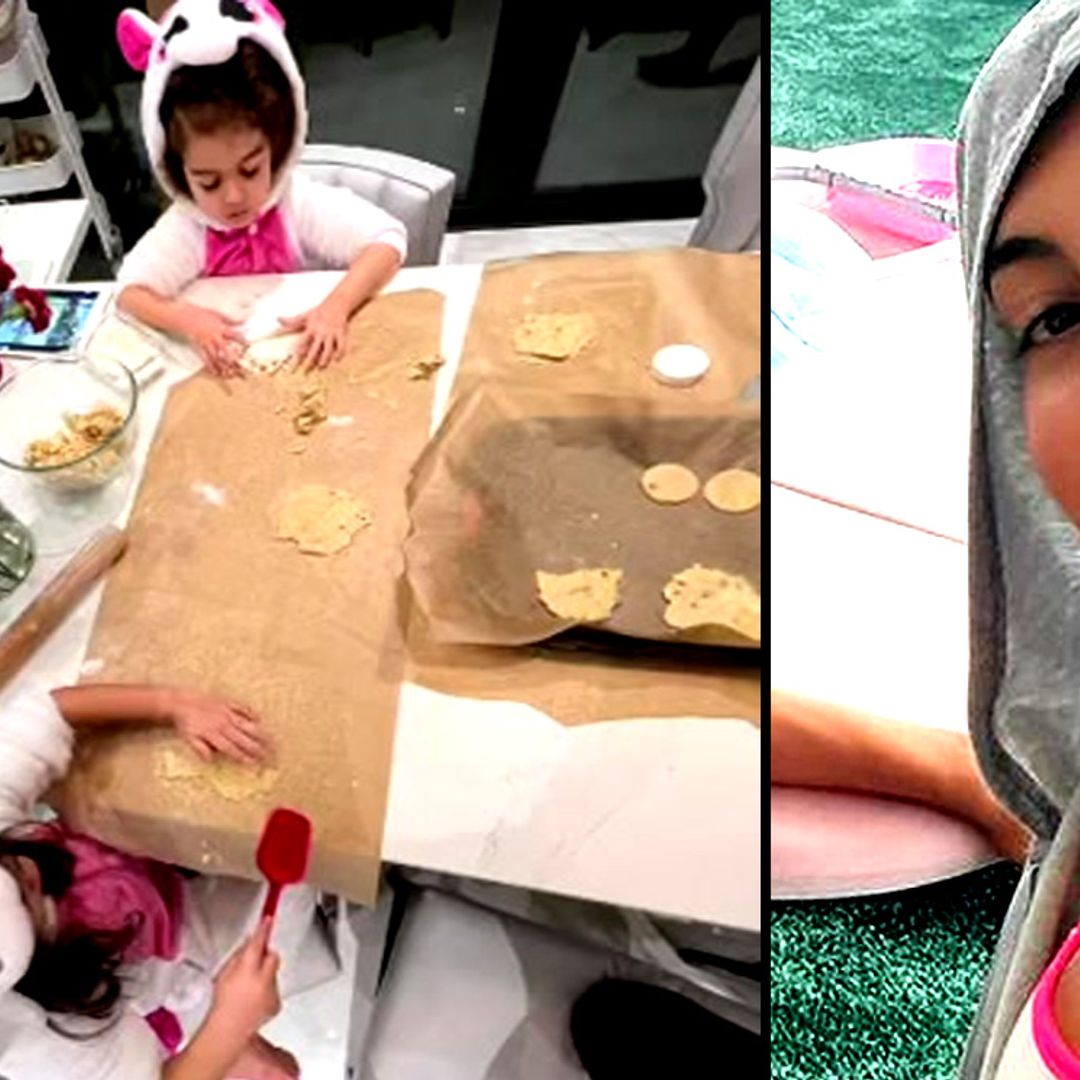 ¡Con las manos en la masa! Las hijas de Georgina Rodríguez, dos originales y simpáticas reposteras