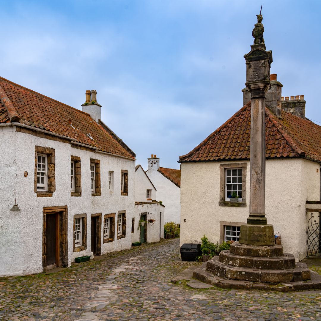 Pueblo de Culross, uno de los escenarios de la serie Outlander en Escocia