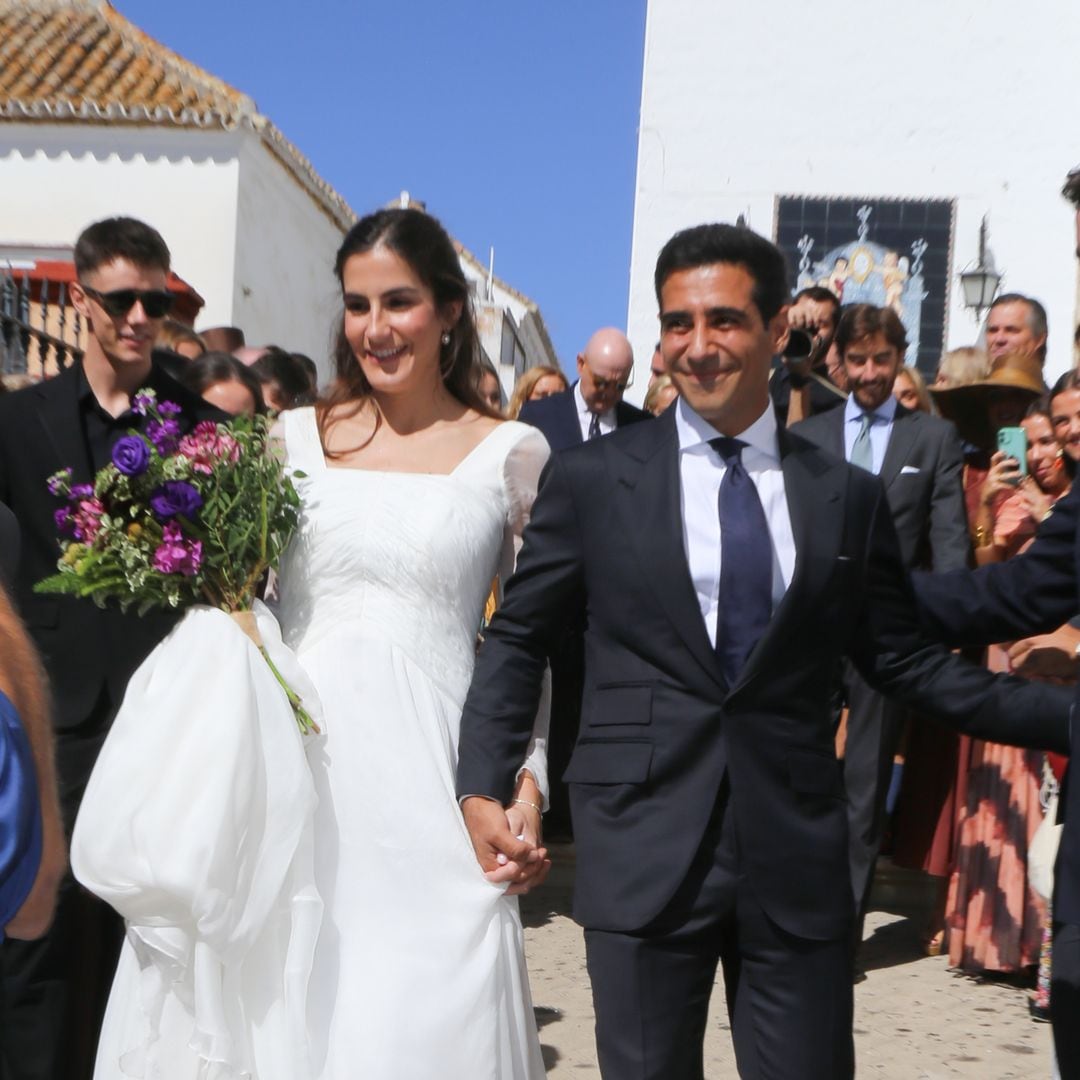 La esperada boda de Alberto Herrera y Blanca Llandres que ha unido a Mariló Montero y Lourdes Montes en Sanlúcar de Barrameda