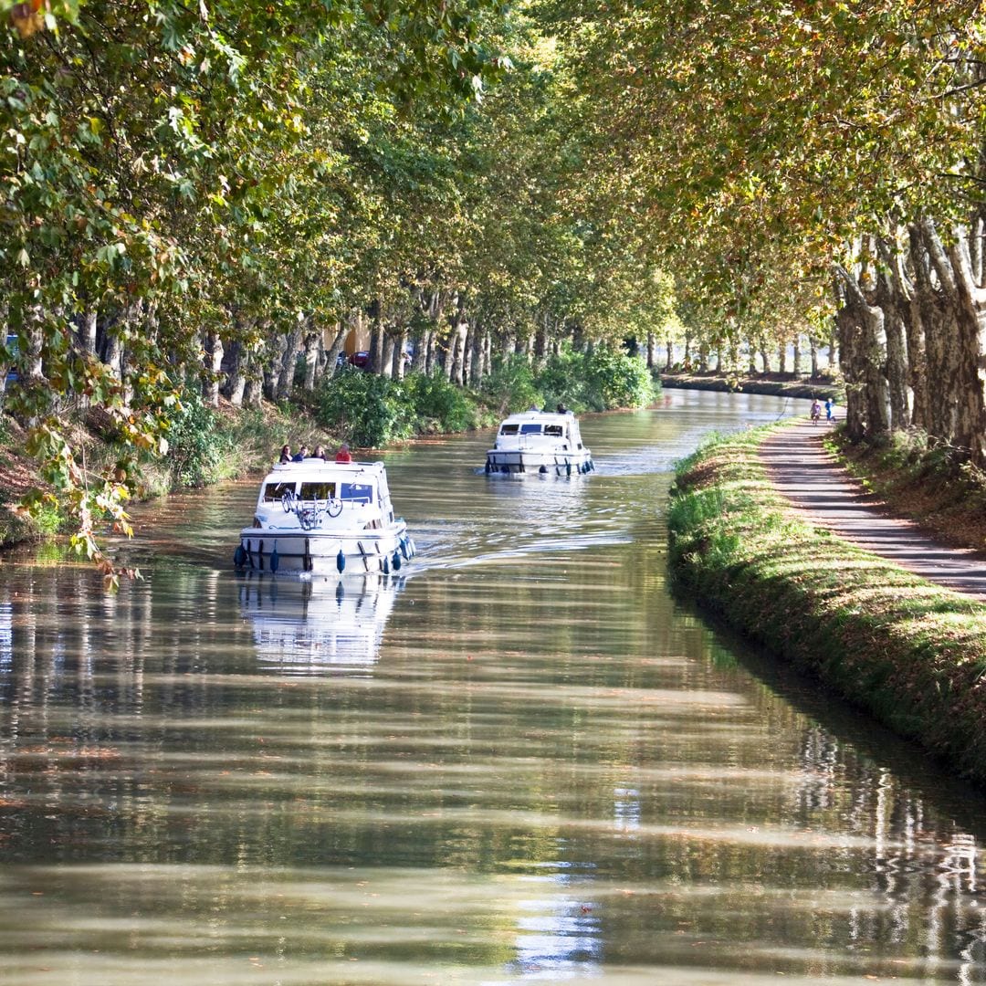 Canal du Midi, Beziers, Francia