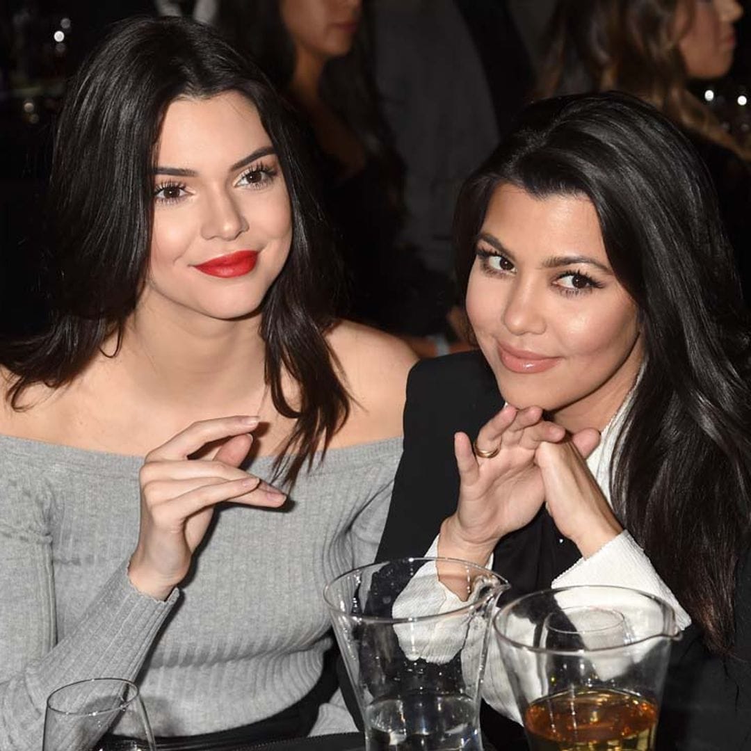 ¿Realidad o cuestión de perspectiva? La foto de Kourtney y Kendall de la que todo el mundo habla