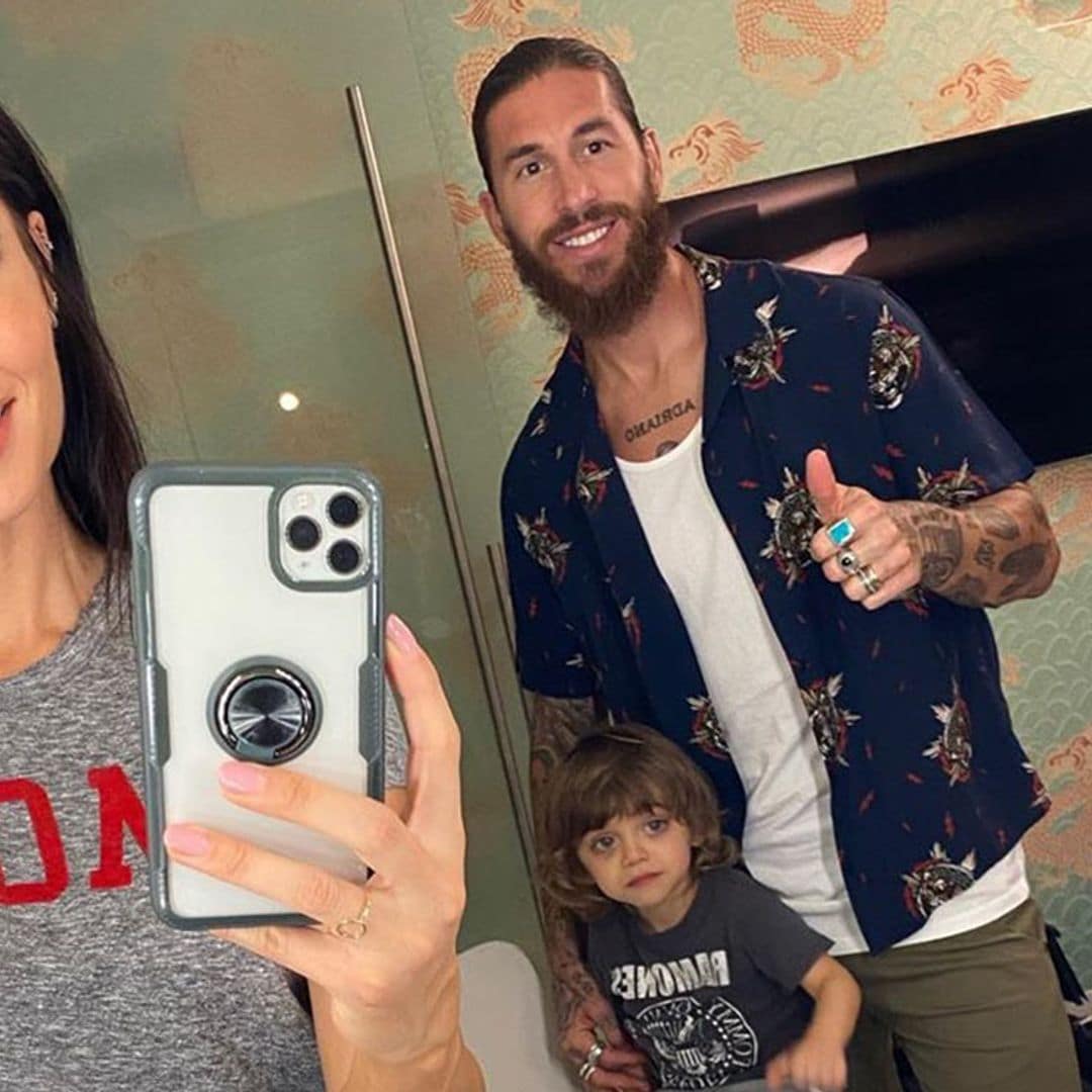 ¿Ya es Navidad? Alejandro, el hijo de Sergio Ramos, se adelanta cantando un villancico con papá