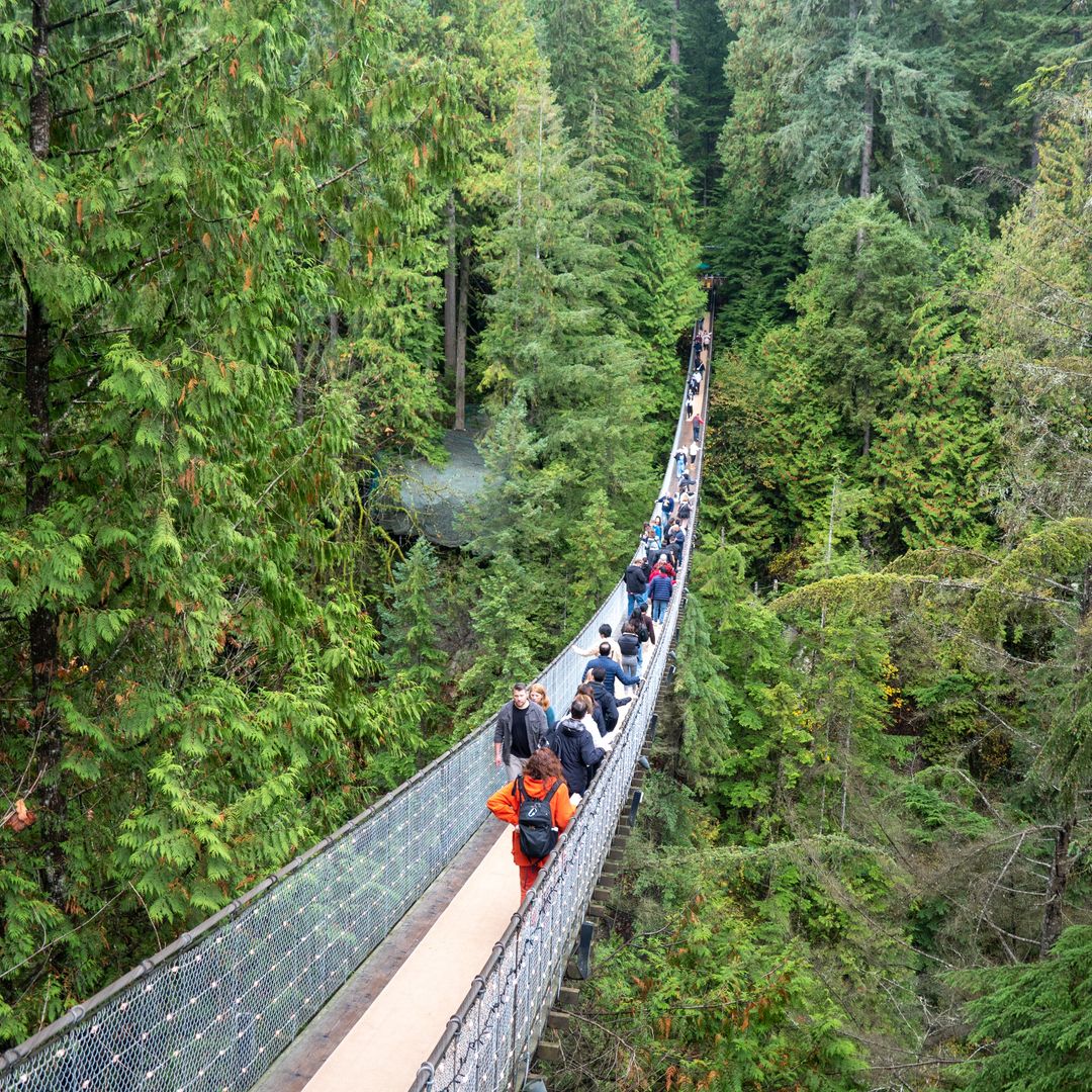Vancouver, puente de Capilano, Canadá, Columbia Británica