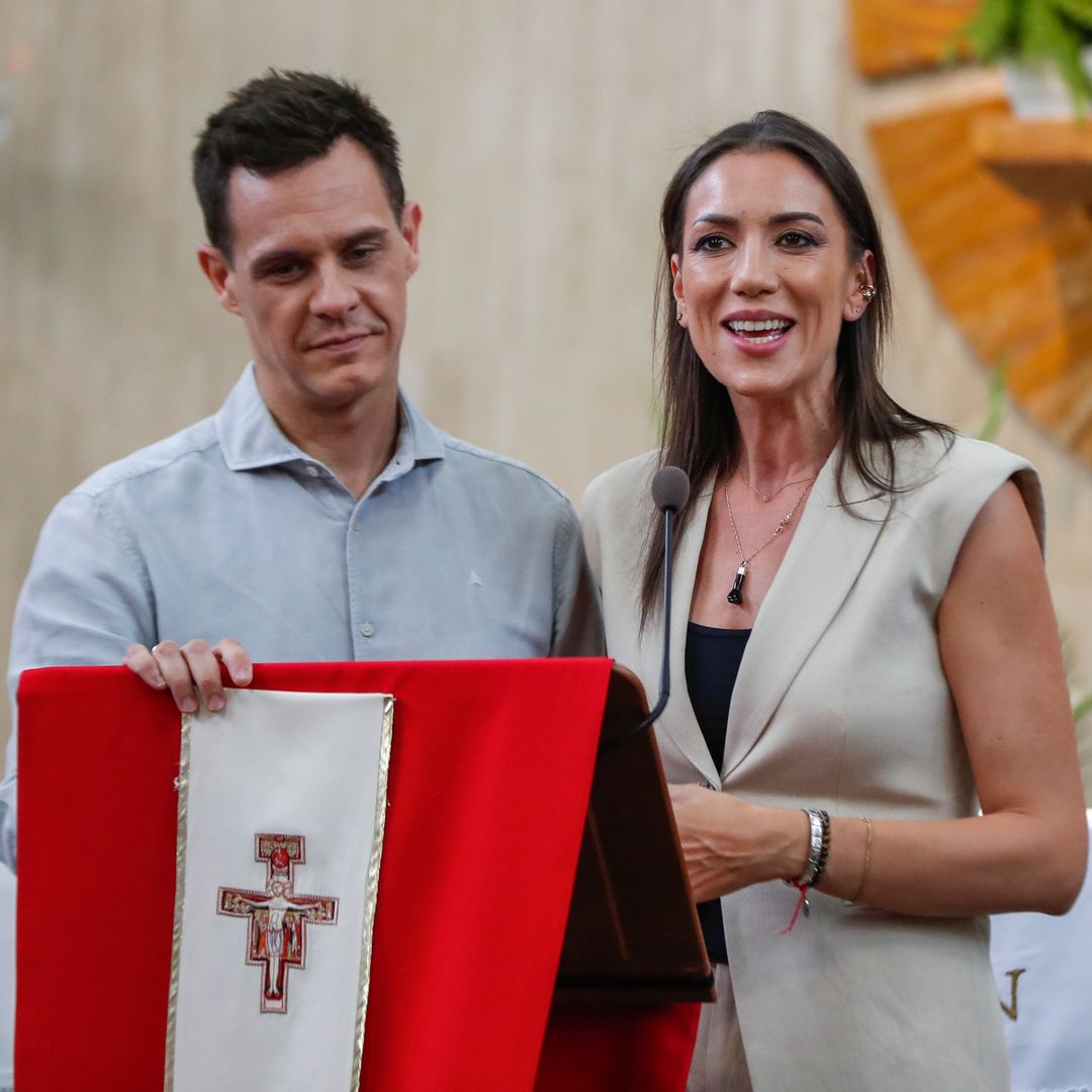 La confesión de Patricia Pardo y Christian Gálvez antes de su acto con el Papa en el Bernabéu: "No somos San José y la Virgen María"