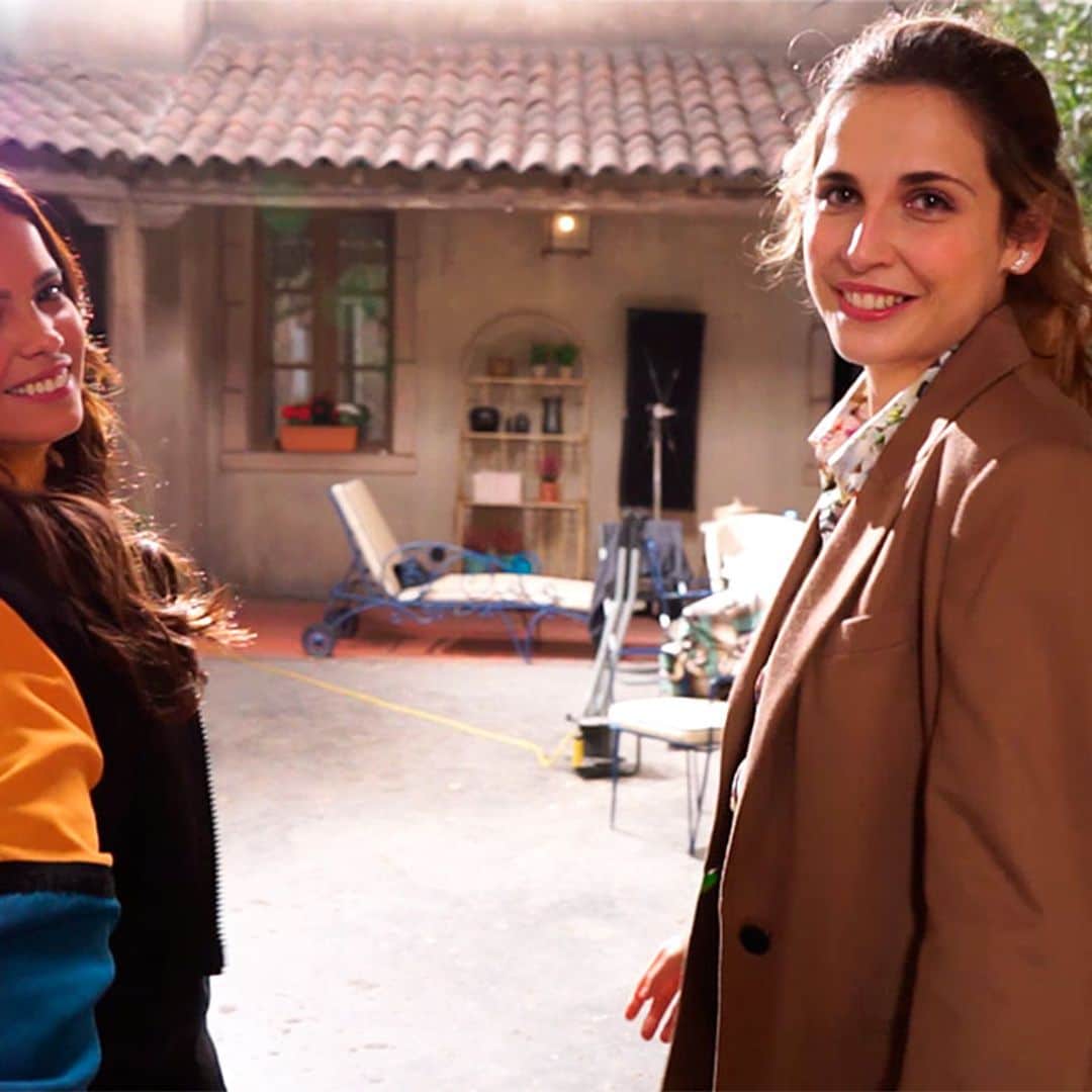 Primicia: Gloria Camila nos muestra los rincones del plató de 'Dos Vidas' a pocas horas de su estreno