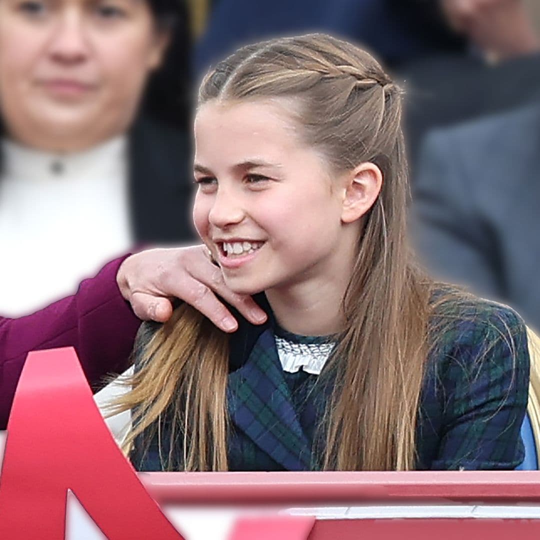 La princesa Charlotte marca tendencia con su pelo: el peinado inspirado en Leonor y Sofía 
