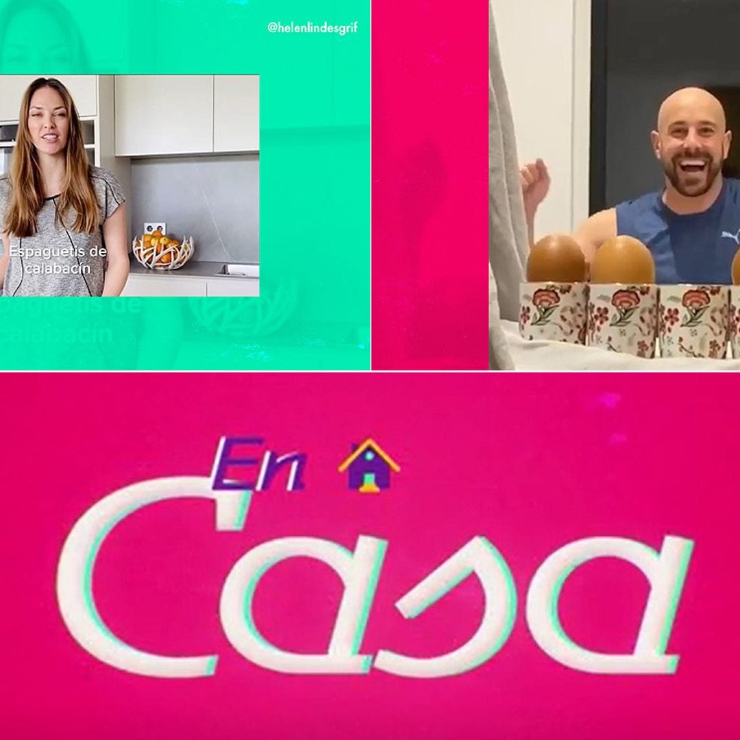 Cocina con Helen Lindes o diviértete con el reto de Pepe Reina en esta entrega de 'En casa'