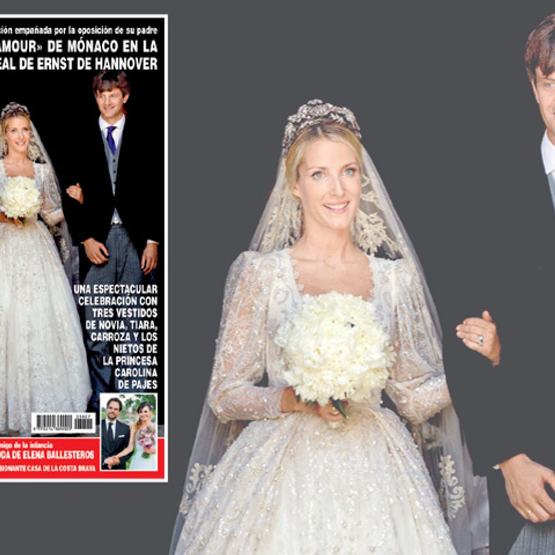 En ¡HOLA!: El 'glamour' de Mónaco en la boda real de Ernst de Hannover